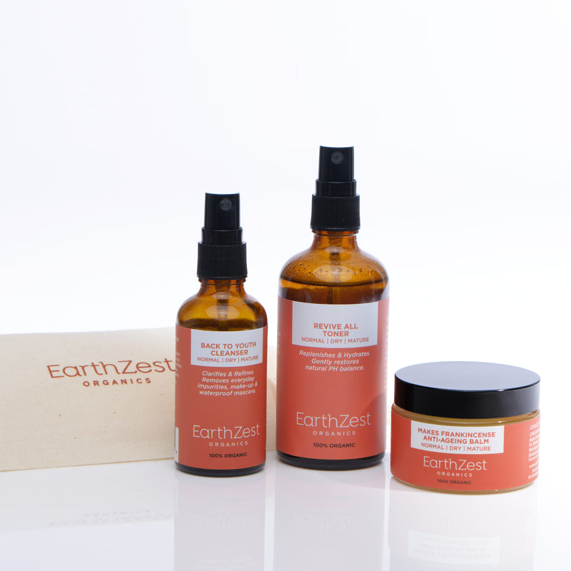 Organic Anti-Ageing Skincare Kit by EarthZest Organics